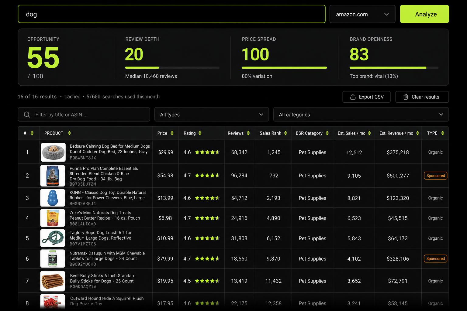 Search Analyzer preview